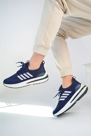 Freemax Erkek  Sneaker Spor Ayakkabı Freemax 2240 Lacivert Beyaz