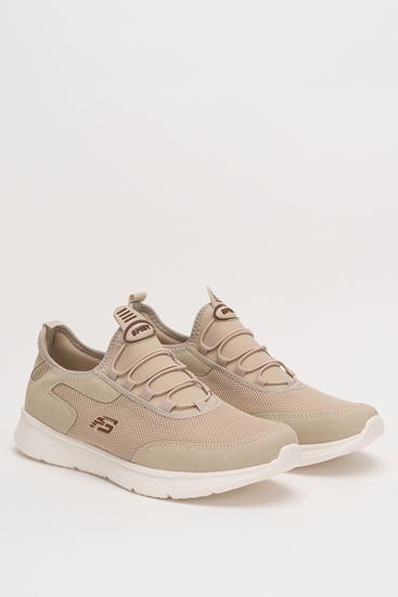 Freemax Unisex  Yürüyüş Spor Sneaker Ayakkabı FREEMAX101-21221 Bej