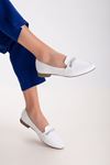 Freemax Kadın Yazlık Rahat Hafif Babet Ayakkabı B04 Beyaz