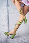 Freemax Kadın Yüksek Klasik 10 cm Topuklu Platform Ayakkabıı Byc 1005 Pantone